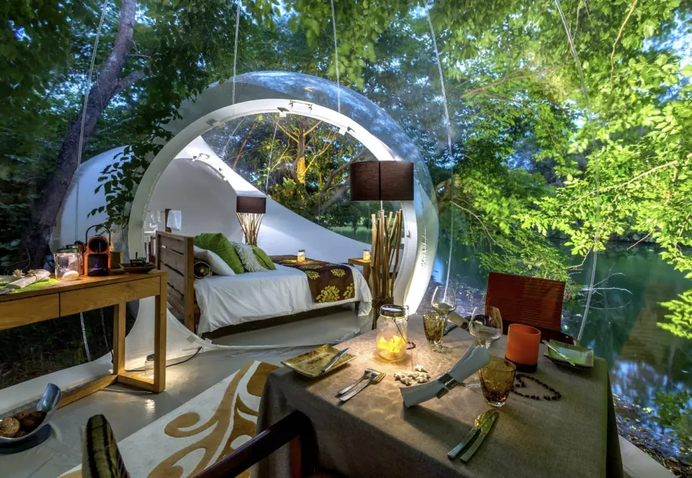 stargazing tent bubble