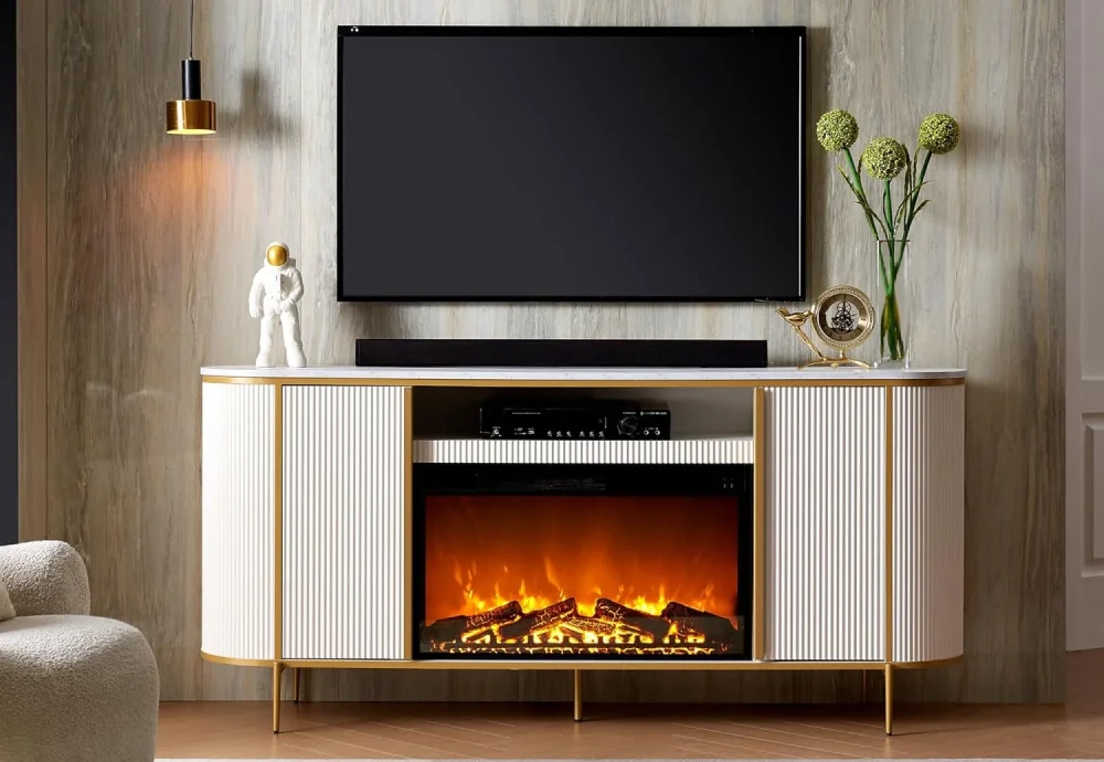 built in electric fireplaces